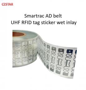 Smartrac belt uhf rfid tag Smartrac AD RFID uhf tag M730 M750 long range RFID uhf tag sticker