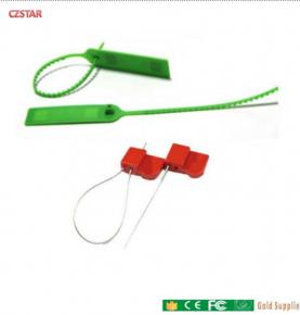 Self-locking UHF RFID lock Tag rfid Cable Tie tag long range 840-960mhz Passive Seal Tag